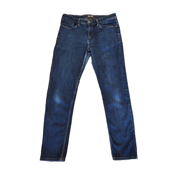 DU/ER Stay Dry Slim Fit Jeans Mens 32X30 Performance Organic Cotton Stretch - Picture 1 of 9